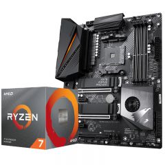 AMD Ryzen锐龙R7 3700X/3800X主板cpu套装技嘉X570/B450台式itx